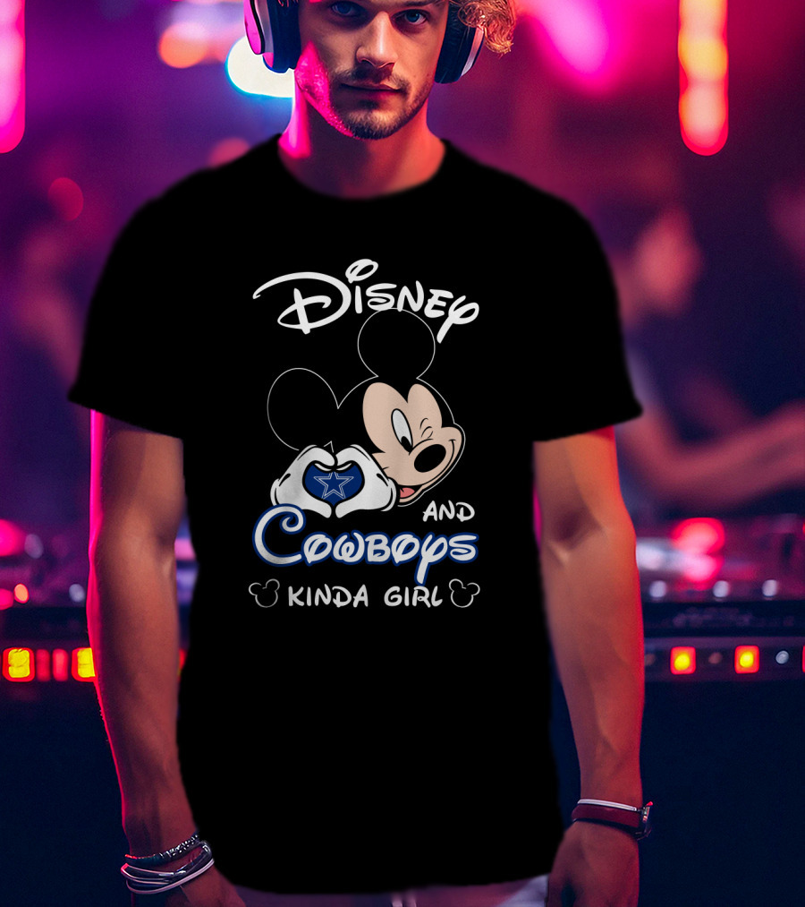 Disney And Cowboys Kinda Girl T-Shirt
