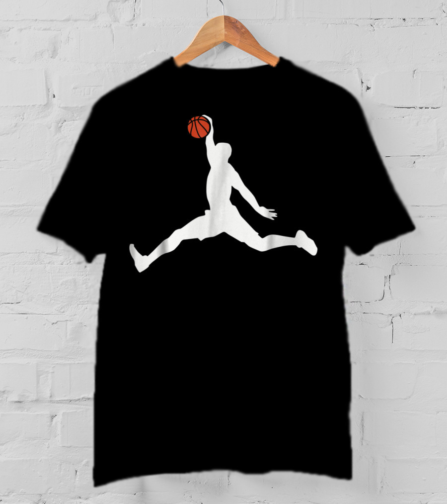 Basketball Player Jump Man Dunk T-Shirt