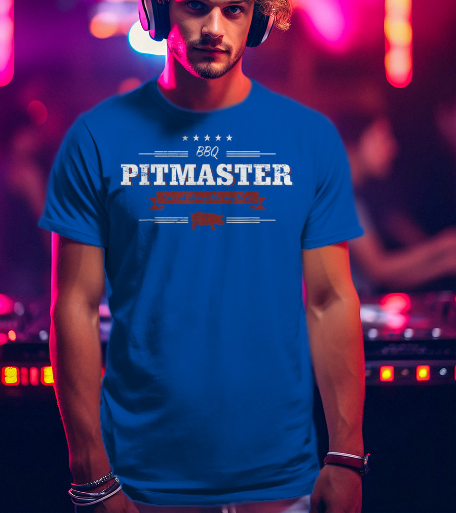BBQ Pitmaster Low And Slow Is The Way To Go Pig T-Shirt
