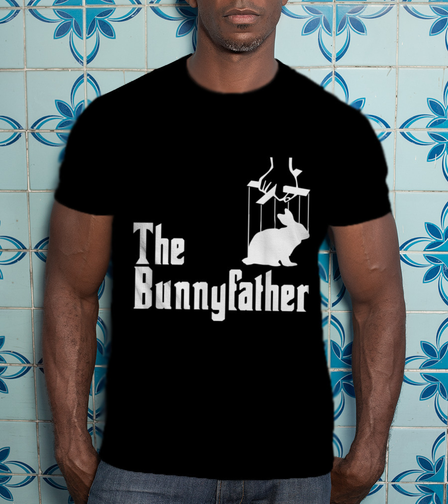 The Bunnyfather Funny Mens Rabbit T-Shirt