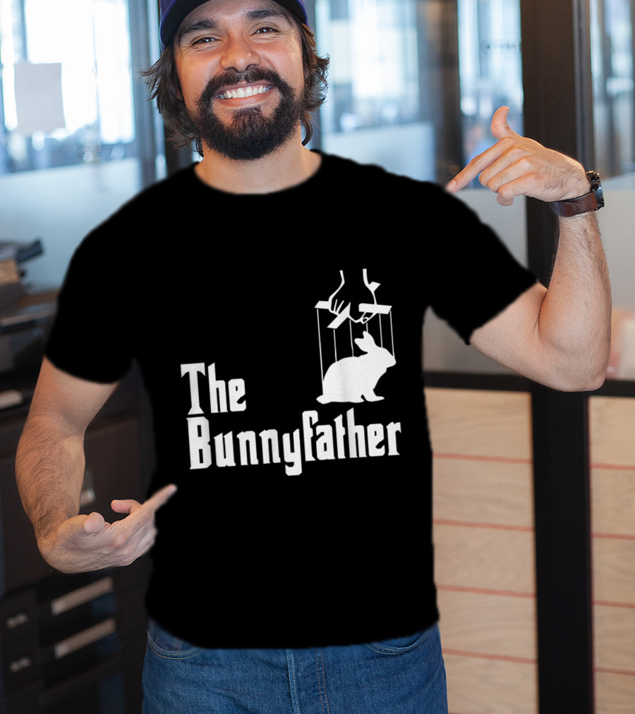 The Bunnyfather Funny Mens Rabbit T-Shirt