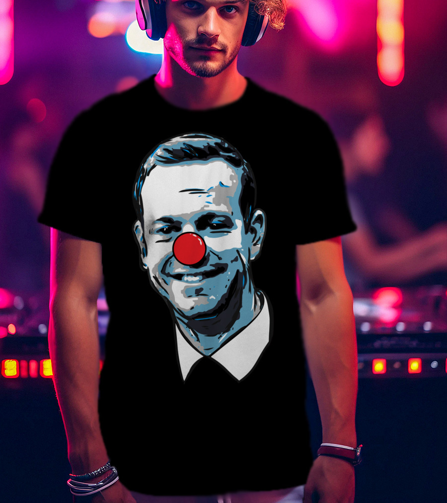 Assistant To The Commish Fraudmann Clown Nose Face T-Shirt