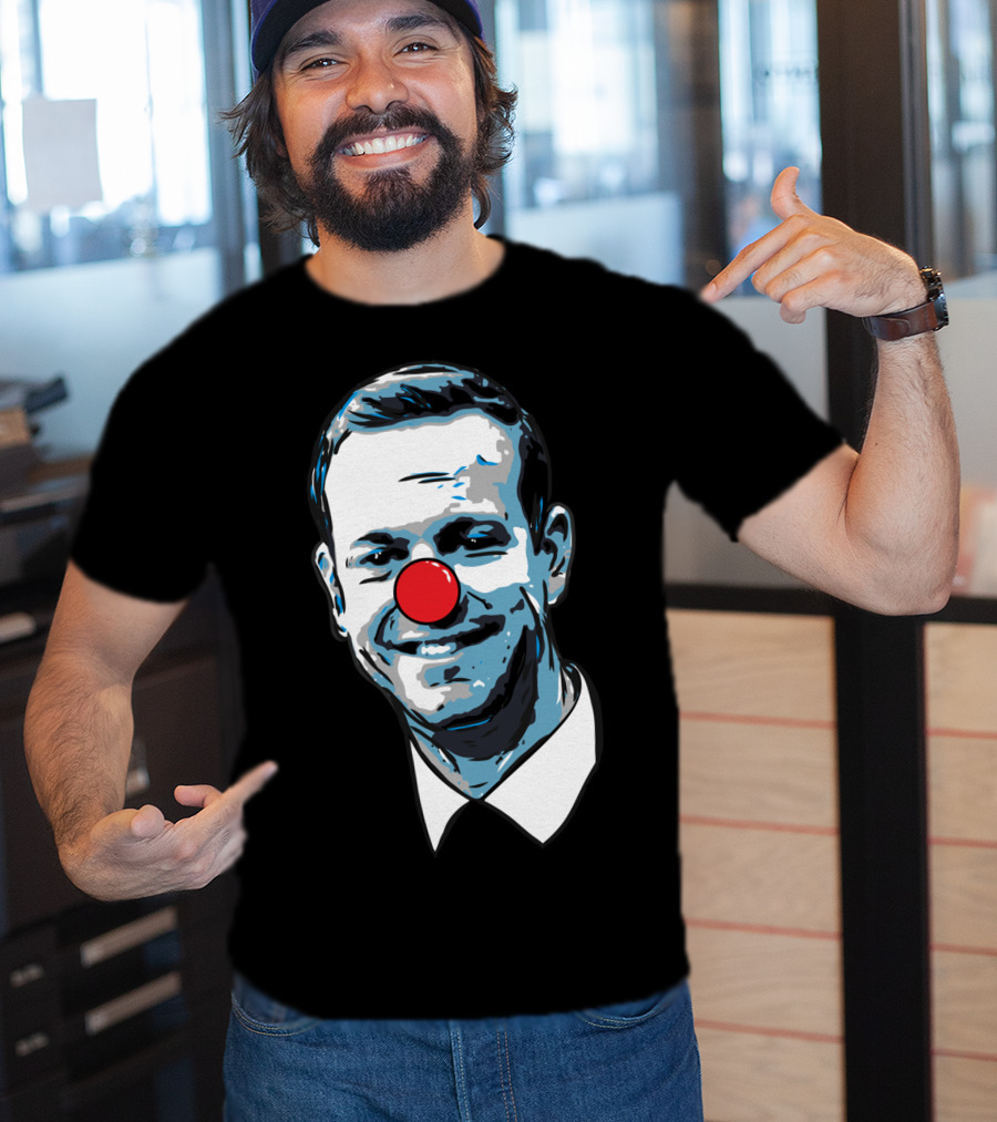 Assistant To The Commish Fraudmann Clown Nose Face T-Shirt