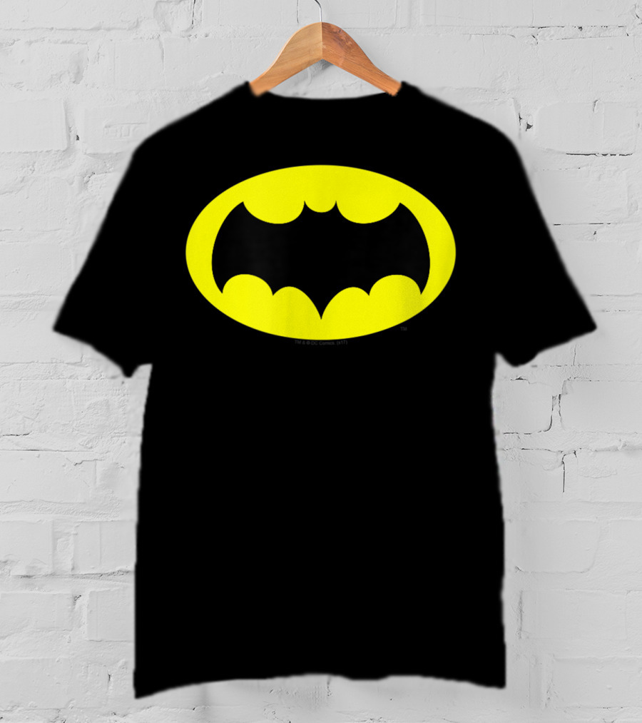 Batman Classic TV Series Logo Icon Chest T-Shirt