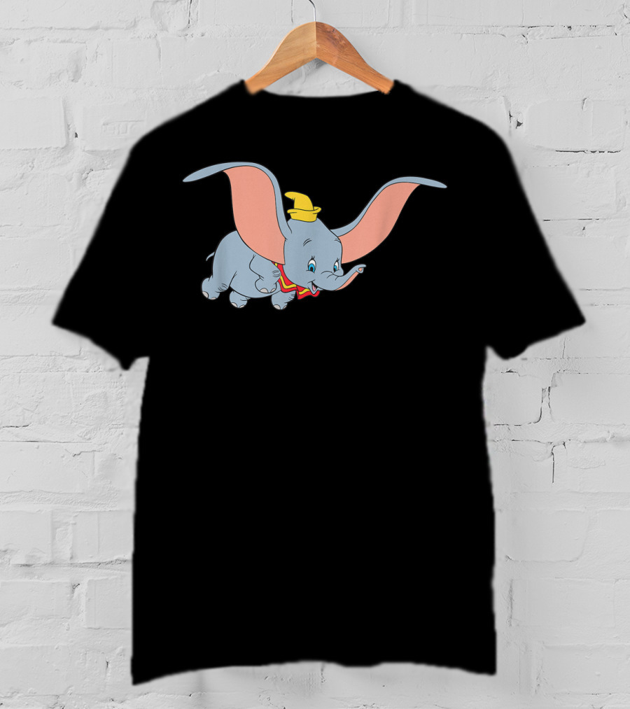 Dumbo Disney Classic Flying Elephant Animation T-Shirt