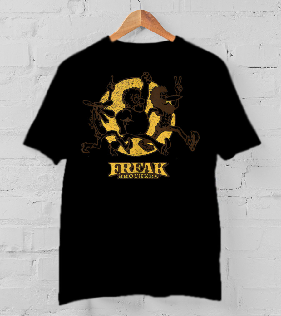 Freak Brothers Moonlit Silhouette Walk T-Shirt