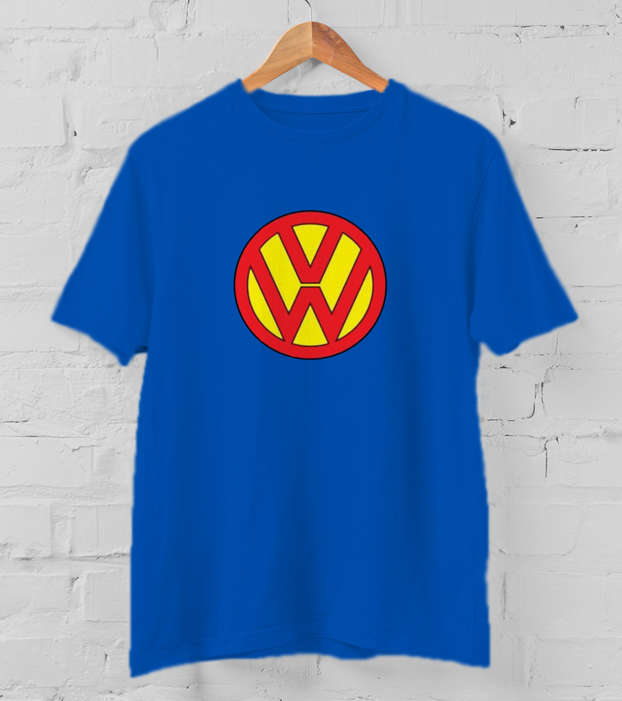 VW Superman Logo Mashup T-Shirt