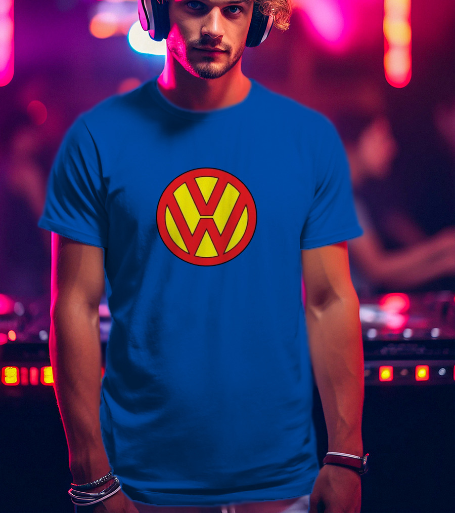 VW Superman Logo Mashup T-Shirt