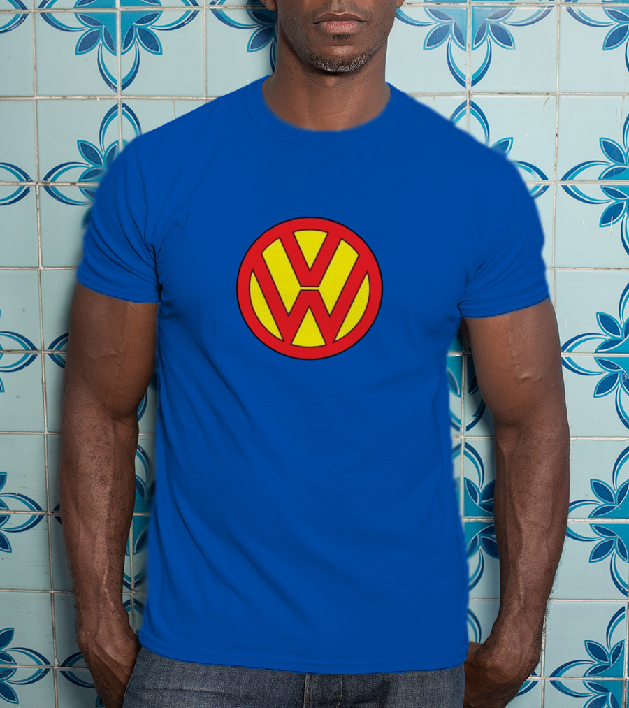 VW Superman Logo Mashup T-Shirt