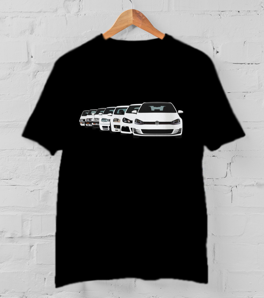 Volkswagen Golf Generations T-Shirt
