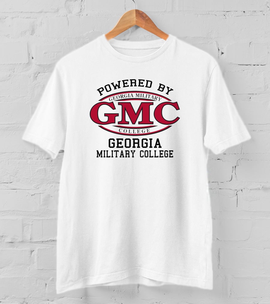 Powered By GMC Georgia Military College T-Shirt