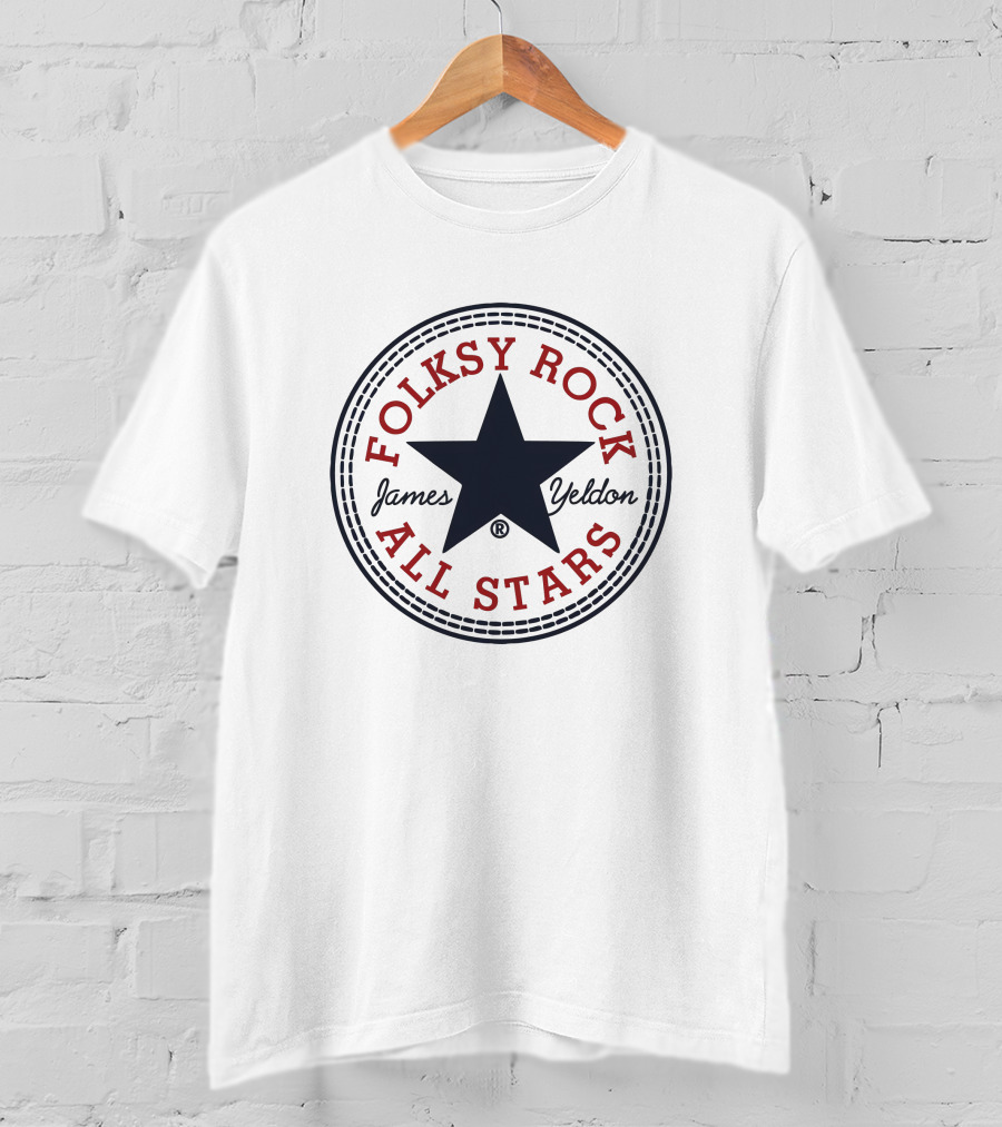 Converse Folksy Rock All Stars James Yeldon T-Shirt