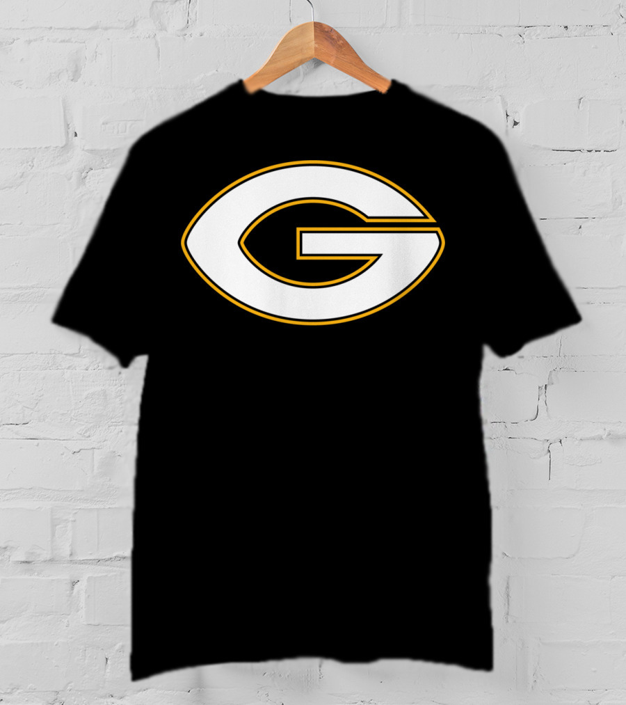 Green Bay Packers Football Oval G T-Shirt