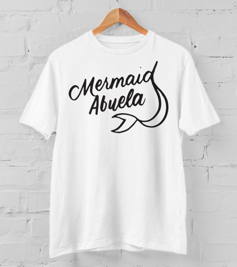 Mermaid Abuela Mermaids Theme Birthday Party T-Shirt