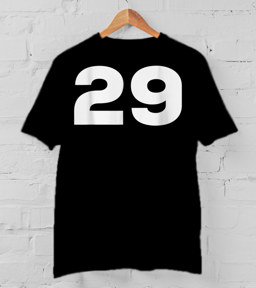 29 Number Jersey Style Sport Team Group Fan T-Shirt