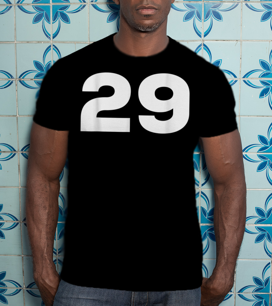 29 Number Jersey Style Sport Team Group Fan T-Shirt