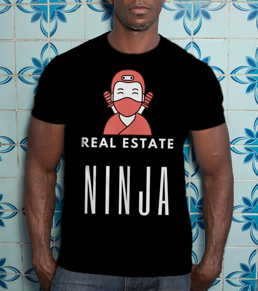 Real Estate Ninja Realtor Holiday Closing Expert T-Shirt
