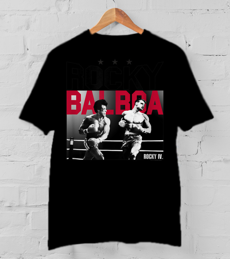 Rocky Balboa Rocky IV Classic Look Boxing Match 30181 T-Shirt