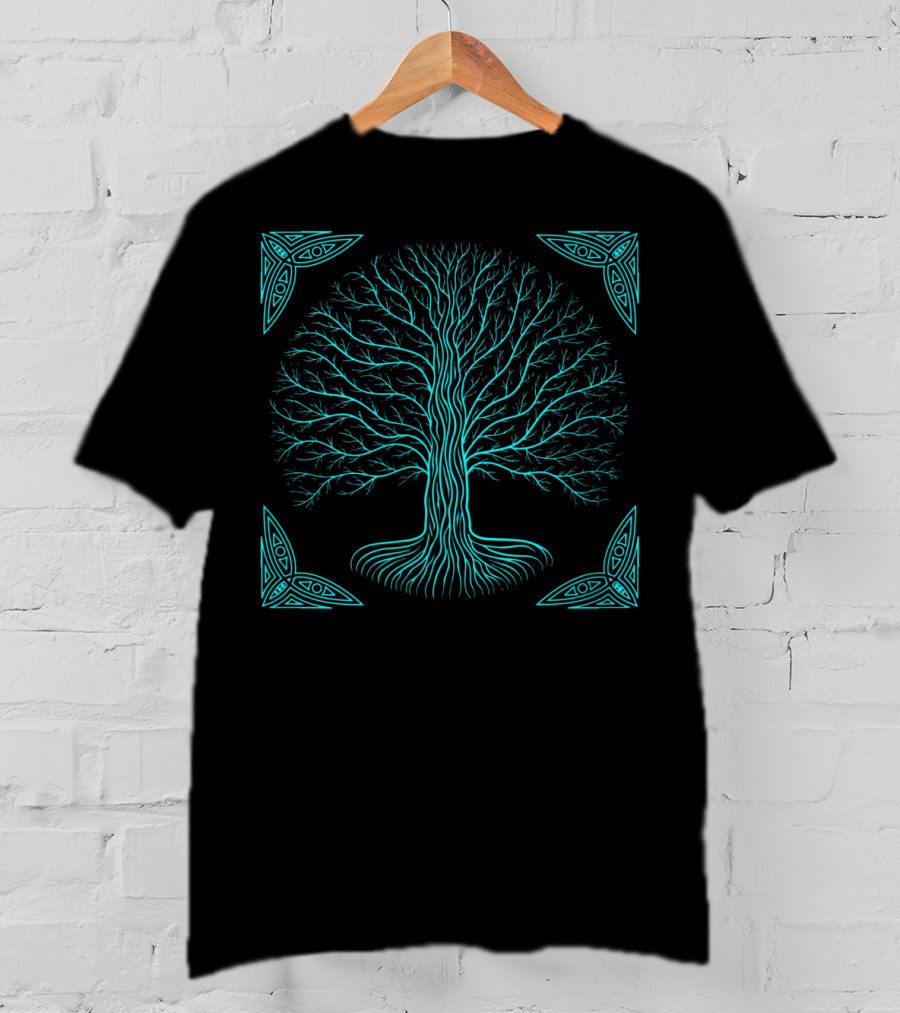 Yggdrasil Tree Of Life Norse Mythology Viking Symbol Norse Gods T-Shirt