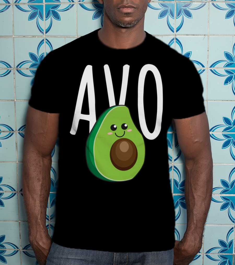 Avo Avocado Cute Vegan Couples Loves Matching T-Shirt
