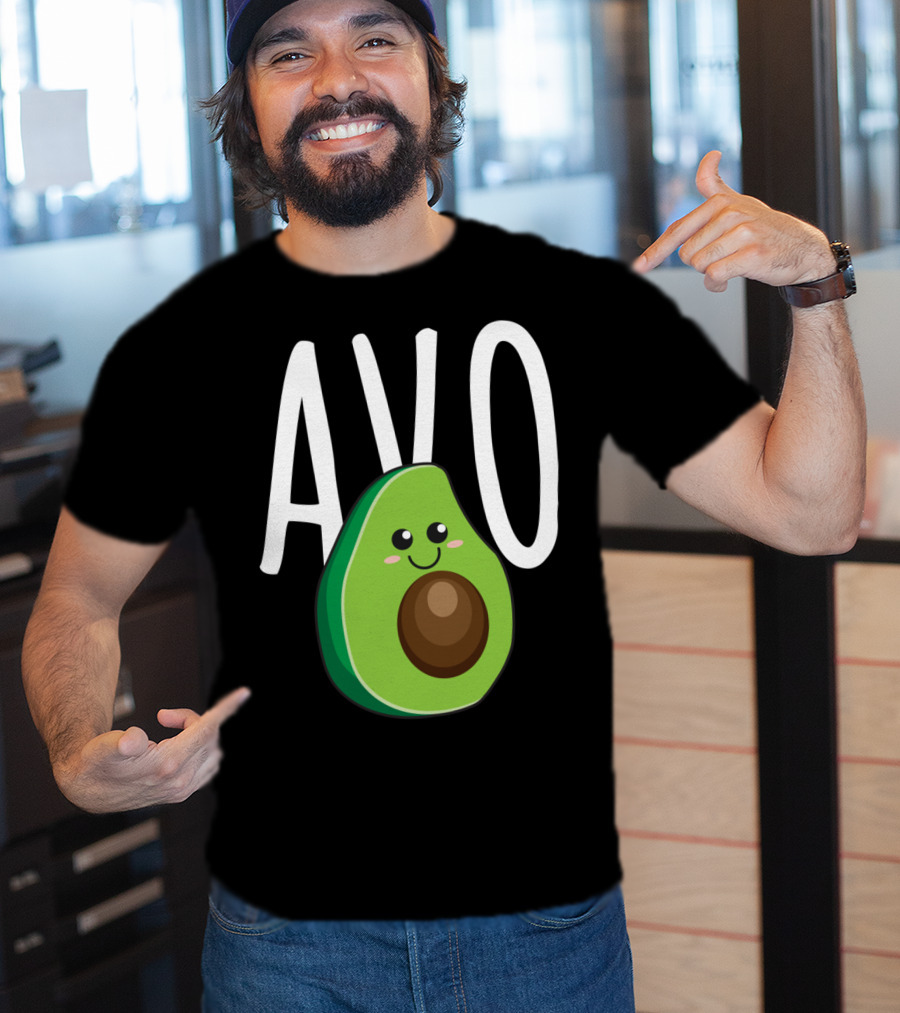 Avo Avocado Cute Vegan Couples Loves Matching T-Shirt