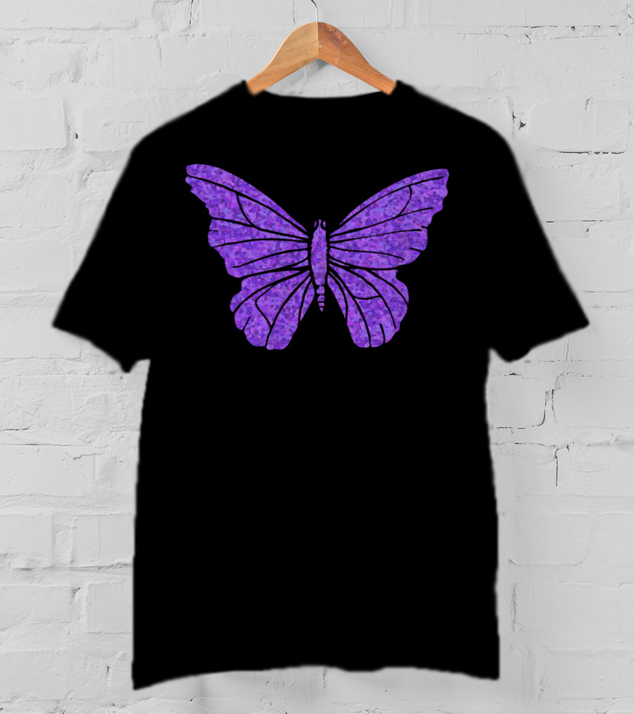 Butterfly Purple Lavender Wings T-Shirt
