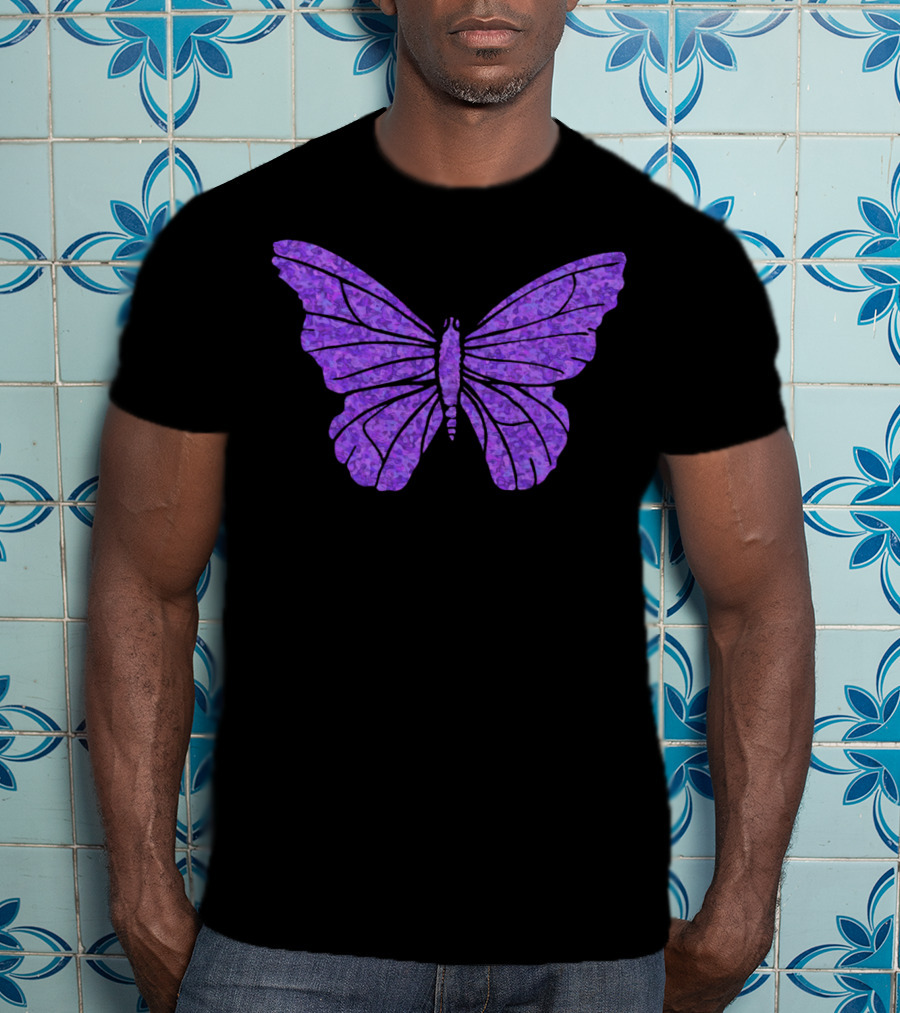 Butterfly Purple Lavender Wings T-Shirt