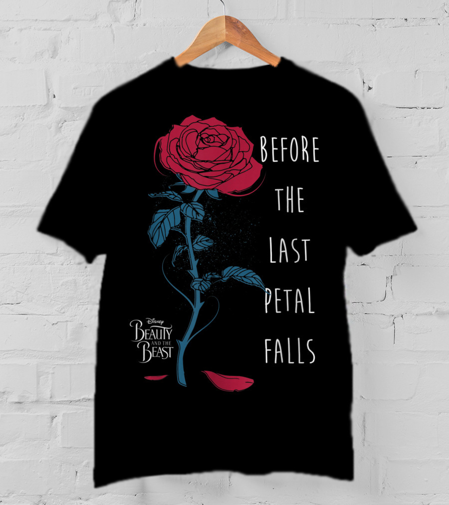 Disney Beauty And The Beast Before The Last Petal Falls T-Shirt