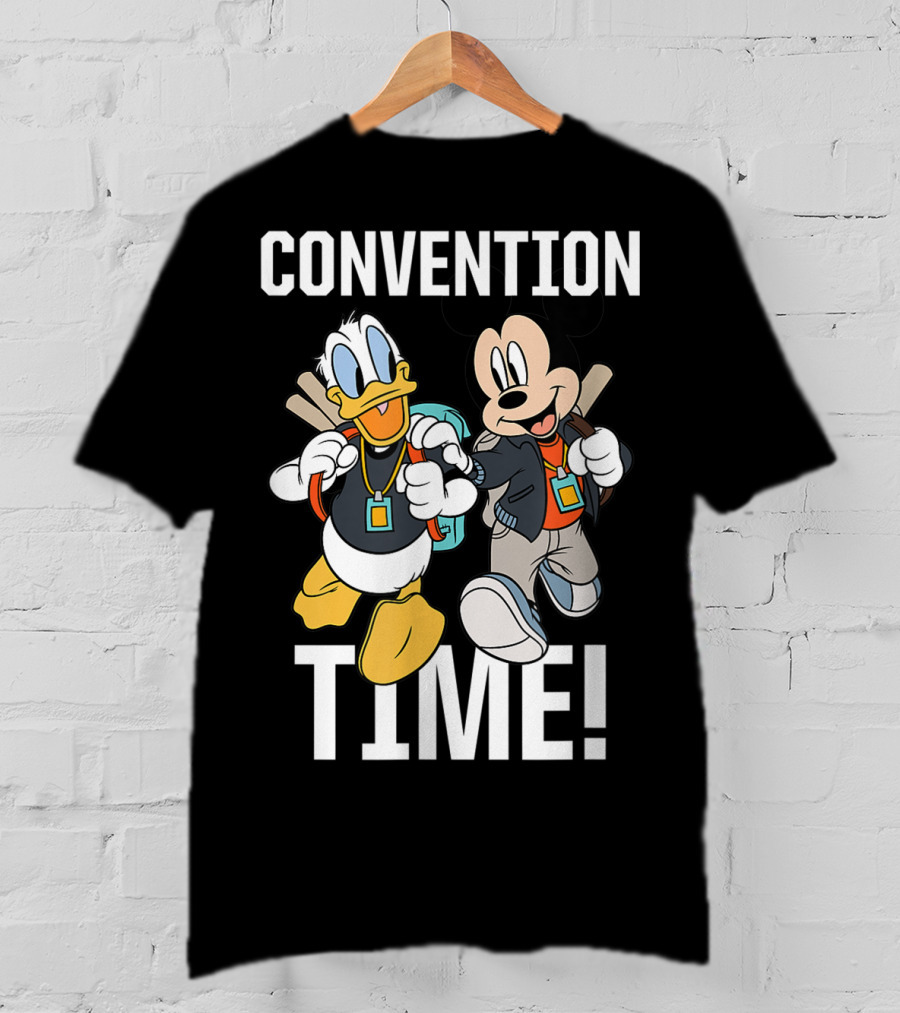 Convention Time Disney D23 Expo Mickey And Donald T-Shirt