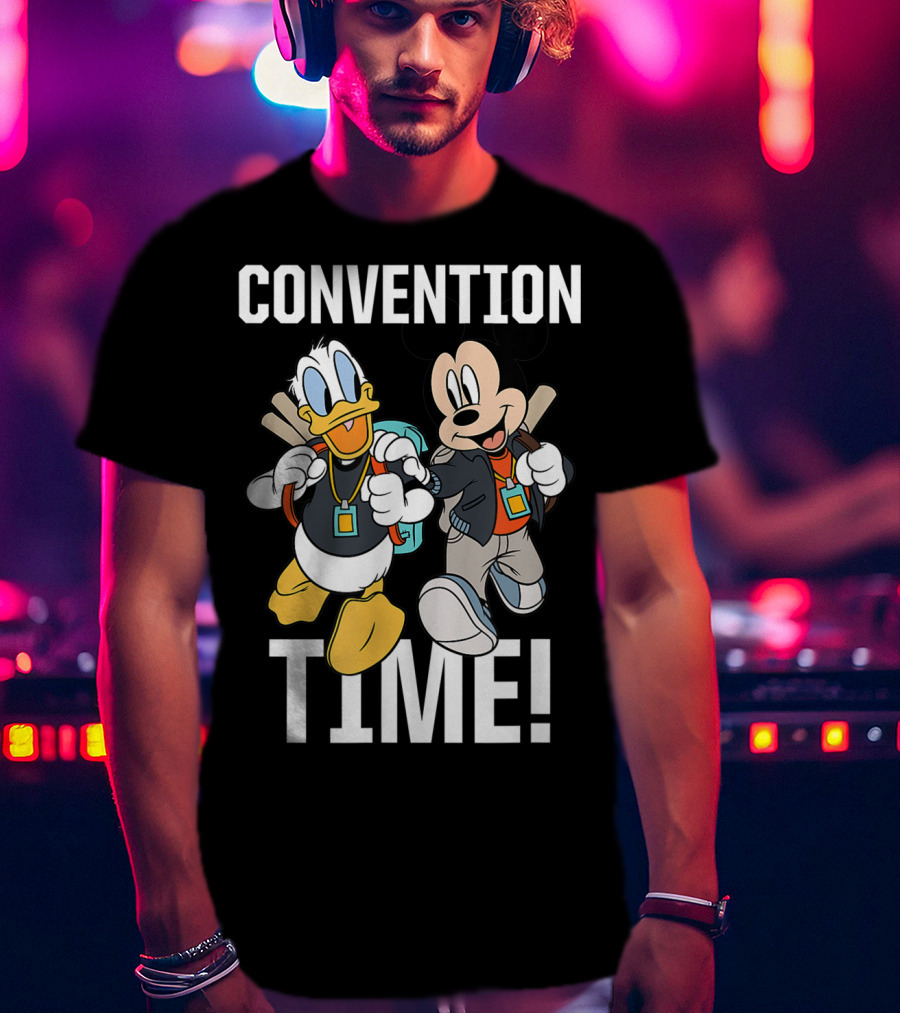 Convention Time Disney D23 Expo Mickey And Donald T-Shirt