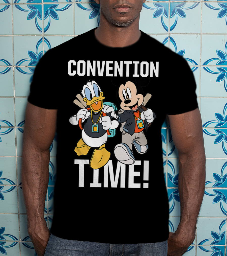 Convention Time Disney D23 Expo Mickey And Donald T-Shirt