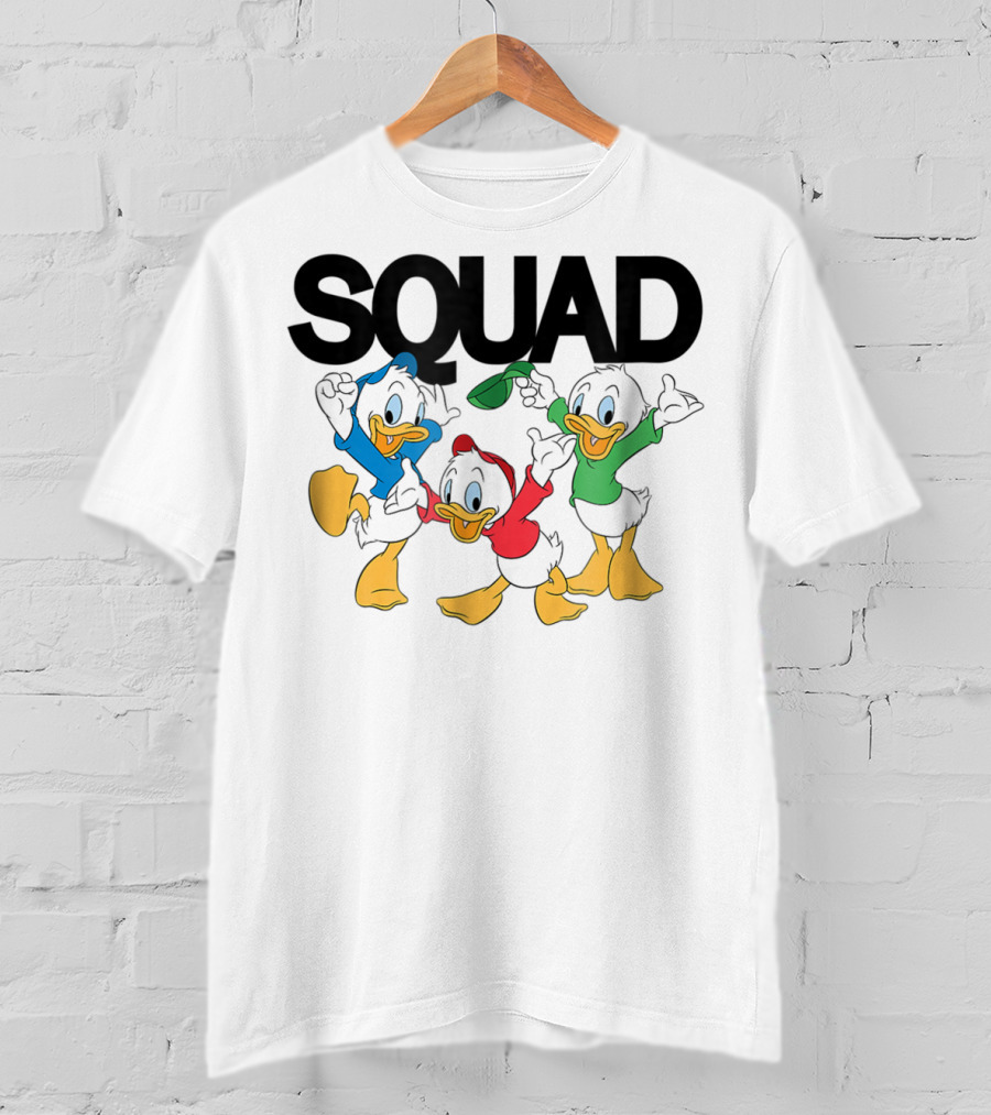 SQUAD Disney Donald Duck's Nephews Huey Dewey Louie T-Shirt