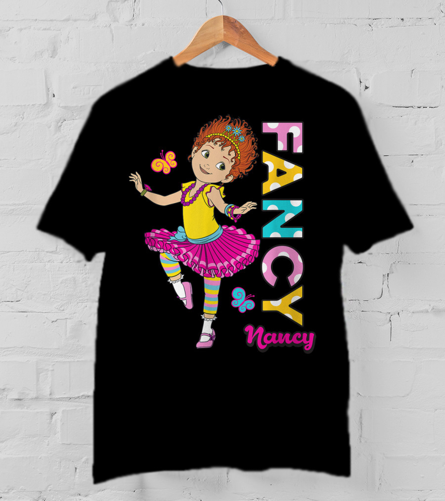 Disney Fancy Nancy Dancing With Nancy Colorful Ballet Outfit Fun T-Shirt