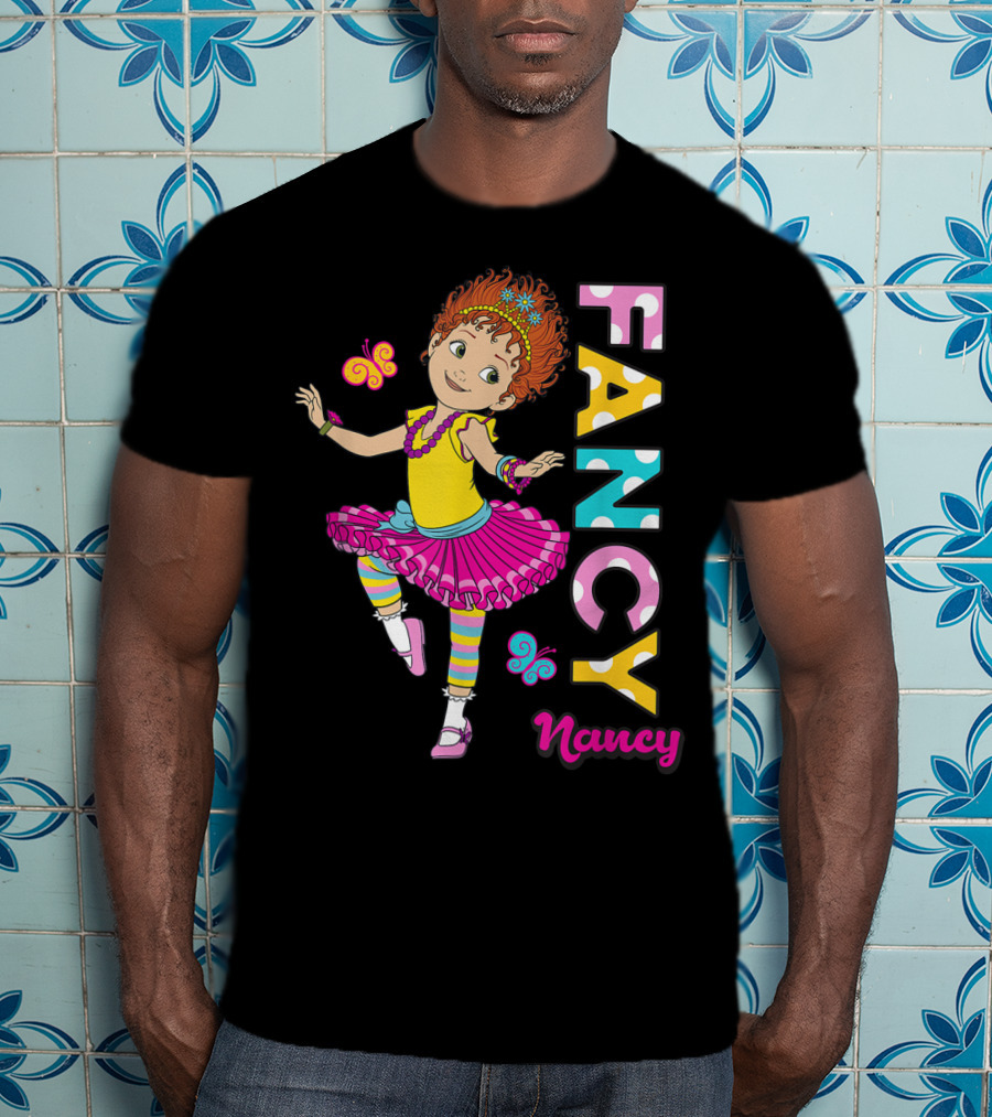 Disney Fancy Nancy Dancing With Nancy Colorful Ballet Outfit Fun T-Shirt