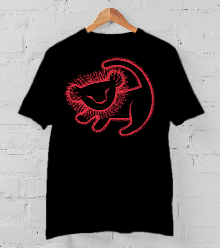 Disney Lion King Classic King Simba Red Lion T-Shirt