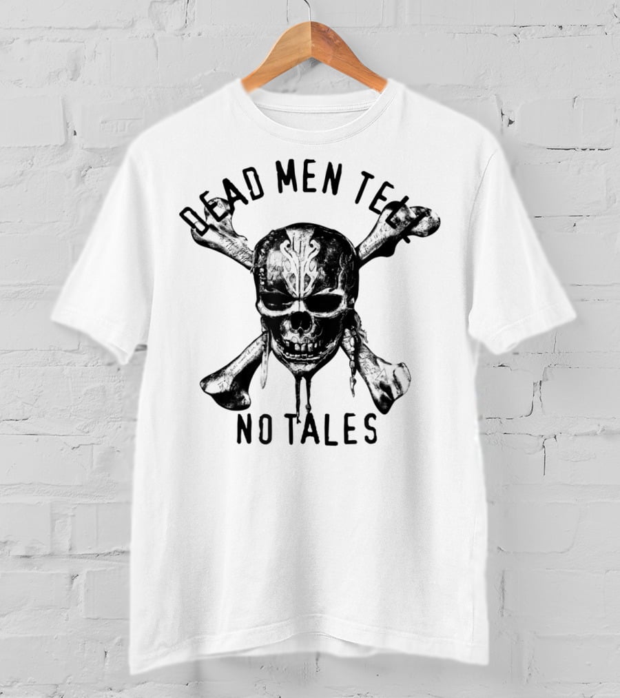 Disney Pirates Dead Men Tell No Tales Skull T-Shirt