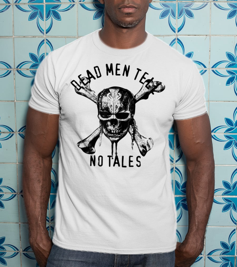 Disney Pirates Dead Men Tell No Tales Skull T-Shirt