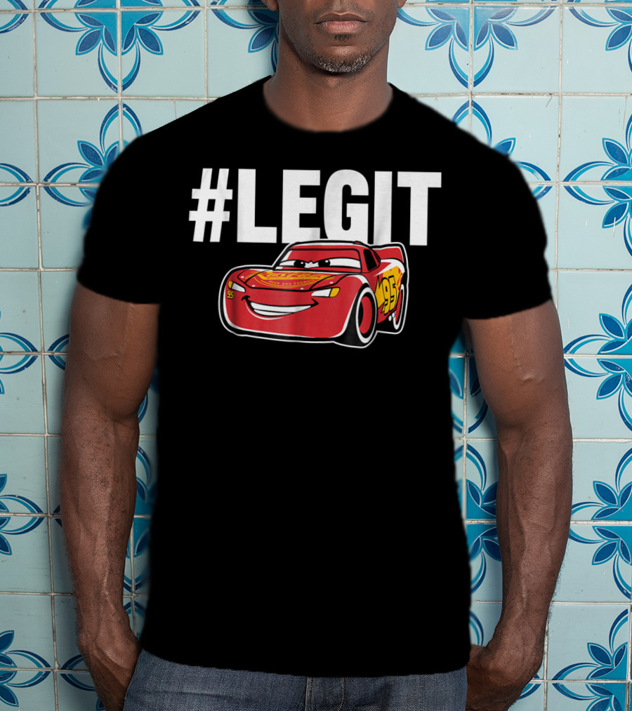 Legit Disney Pixar Cars 3 Lightning McQueen 95 T-Shirt