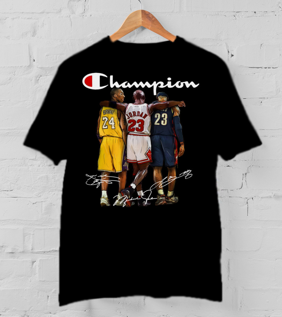 Champion Basketball Bryant Jordan 23 24 23 T-Shirt