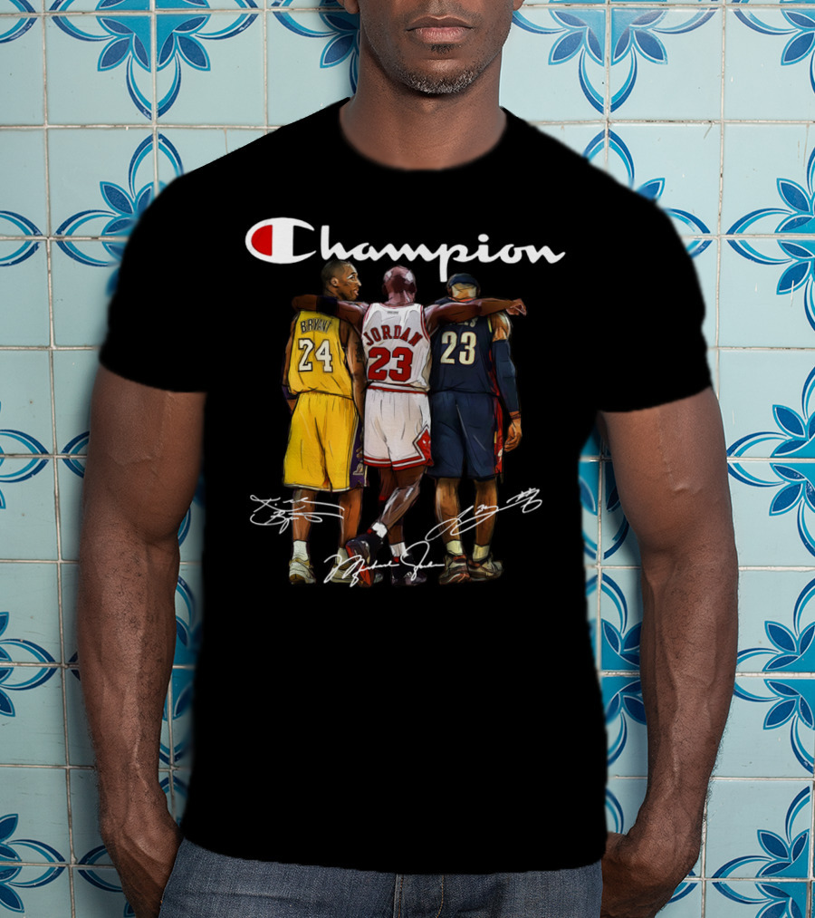 Champion Basketball Bryant Jordan 23 24 23 T-Shirt