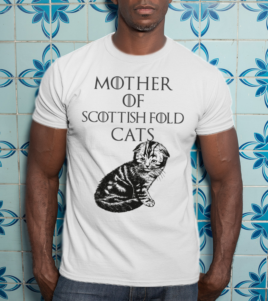 Mother Of Scottish Fold Cats T-Shirt
