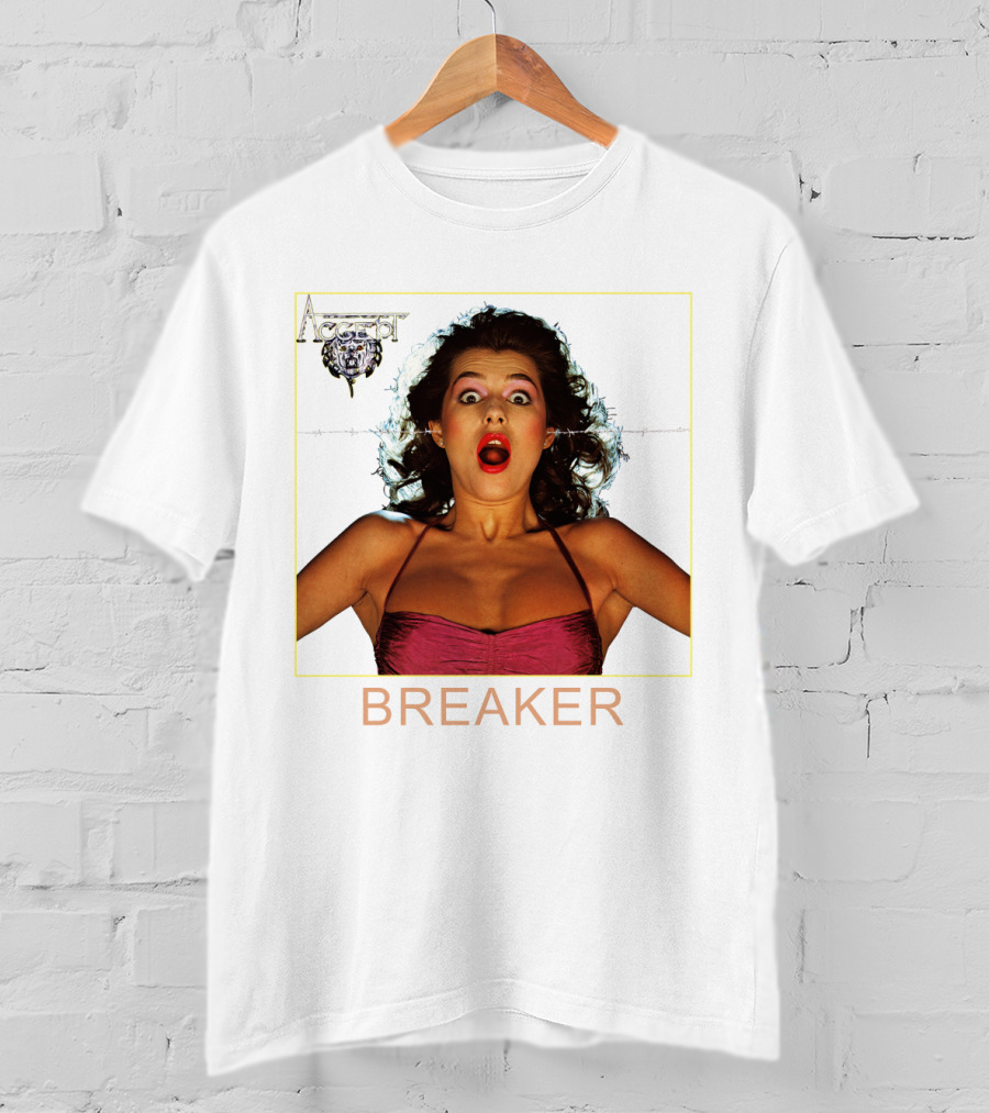 Accept Breaker Album Cover T-Shirt