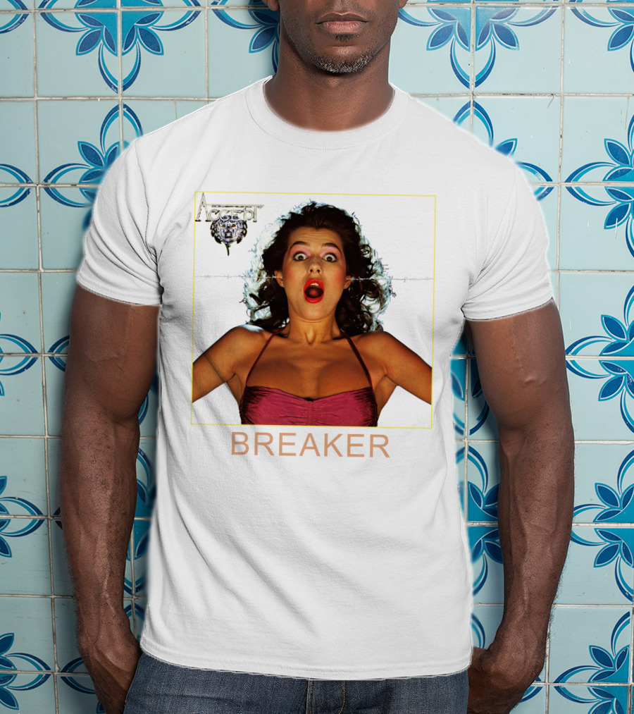 Accept Breaker Album Cover T-Shirt
