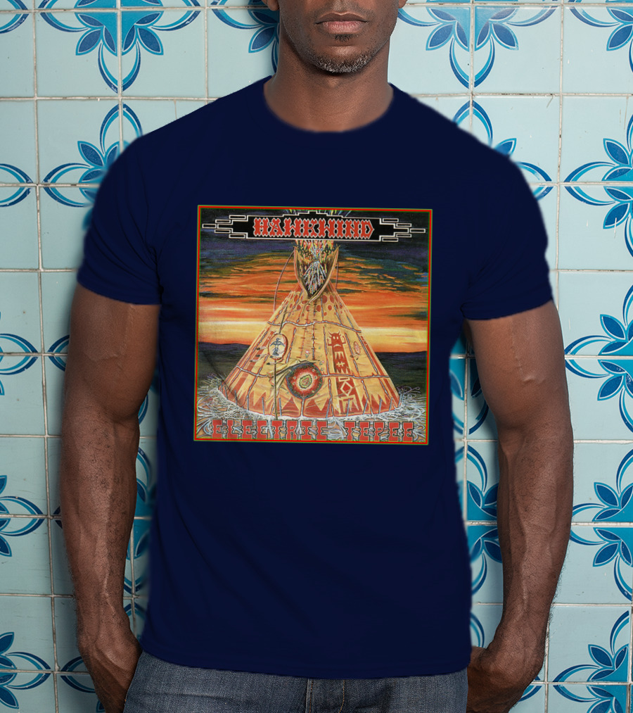 Hawkwind Electric Tepee Sunset T-Shirt