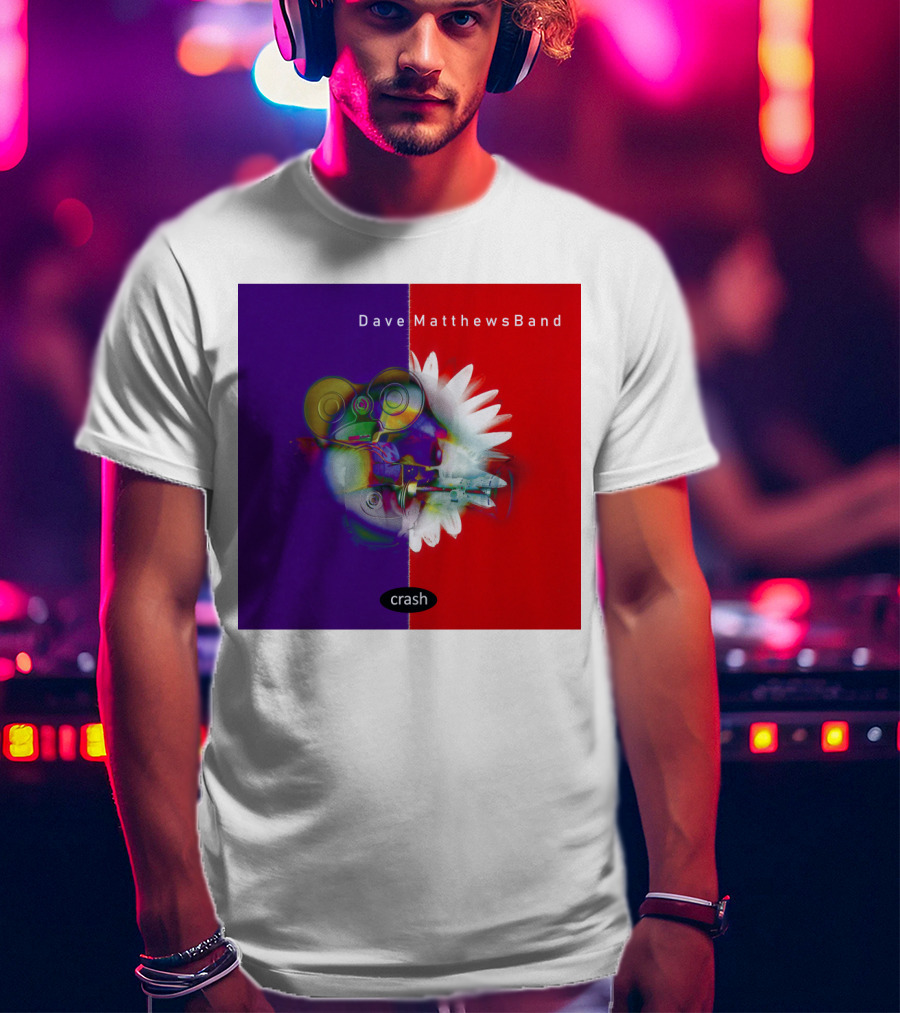 Dave Matthews Band Crash Album Cover T-Shirt