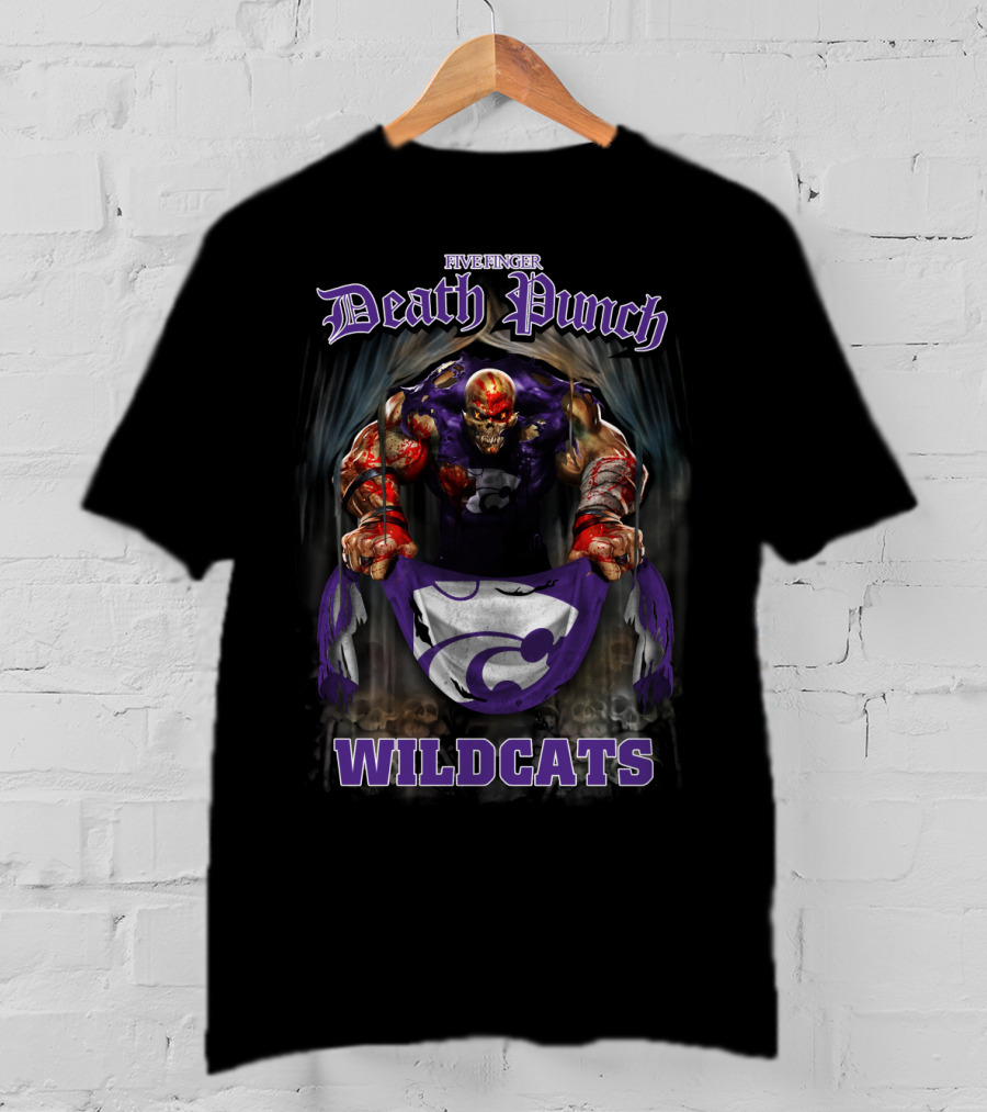 Five Finger Death Punch Wildcats Kansas State T-Shirt