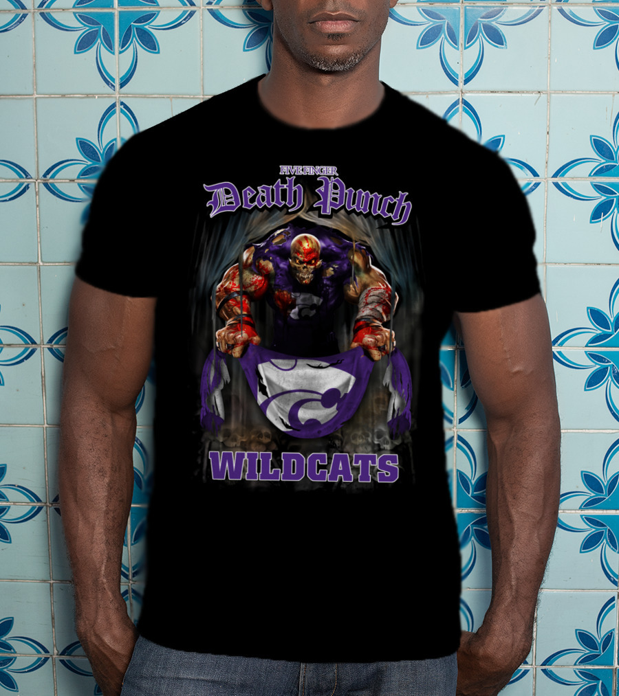Five Finger Death Punch Wildcats Kansas State T-Shirt