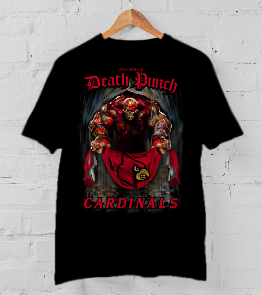 Five Finger Death Punch Louisville Cardinals T-Shirt