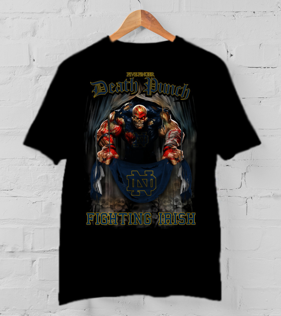 Five Finger Death Punch Notre Dame Fighting Irish T-Shirt