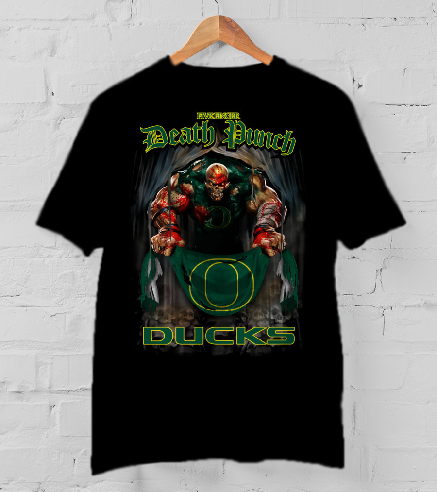 Five Finger Death Punch Oregon Ducks T-Shirt
